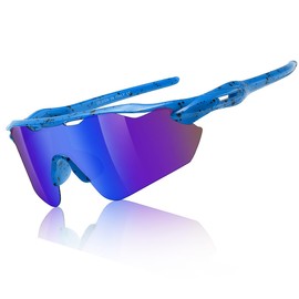 EYGIFT Kids Sprots Polarized Sunglasses For Age 6-12 Boys Girls Youth Baseball Sunglasses Softball Cycling UV400 Protection