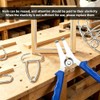 23PCS Miter Spring Clamps Kit for Woodworking 1PC Spring Loaded
