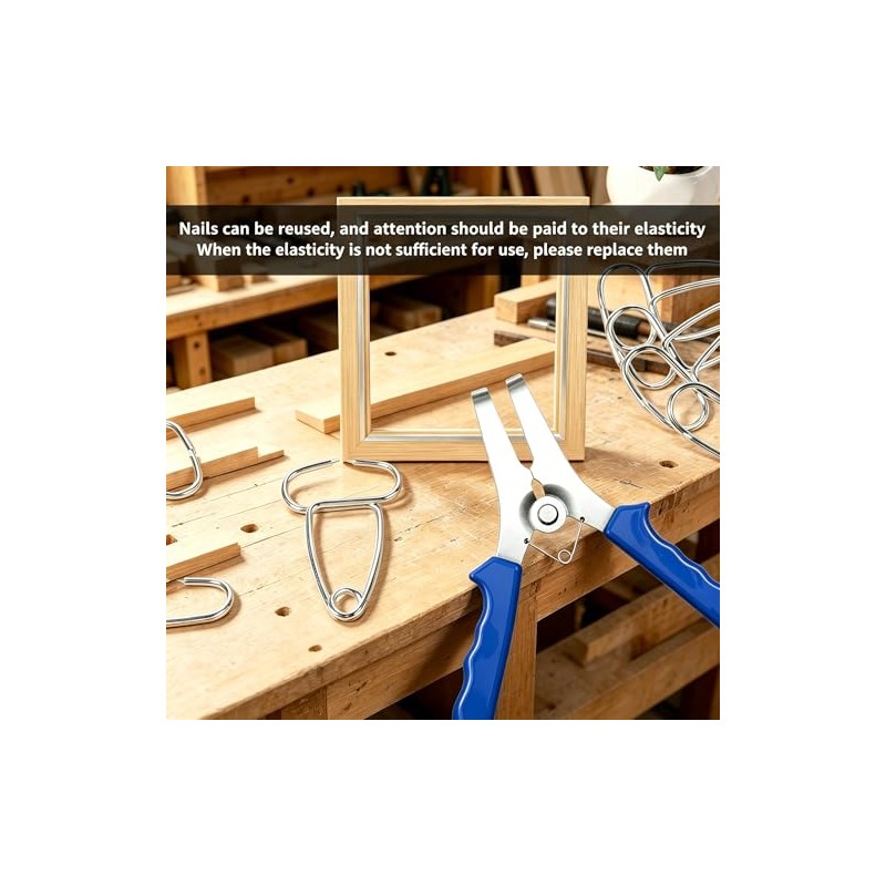 23PCS Miter Spring Clamps Kit for Woodworking 1PC Spring Loaded