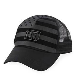 HIGHLAND TACTICAL Men's Hat, Black, Large-X-Large