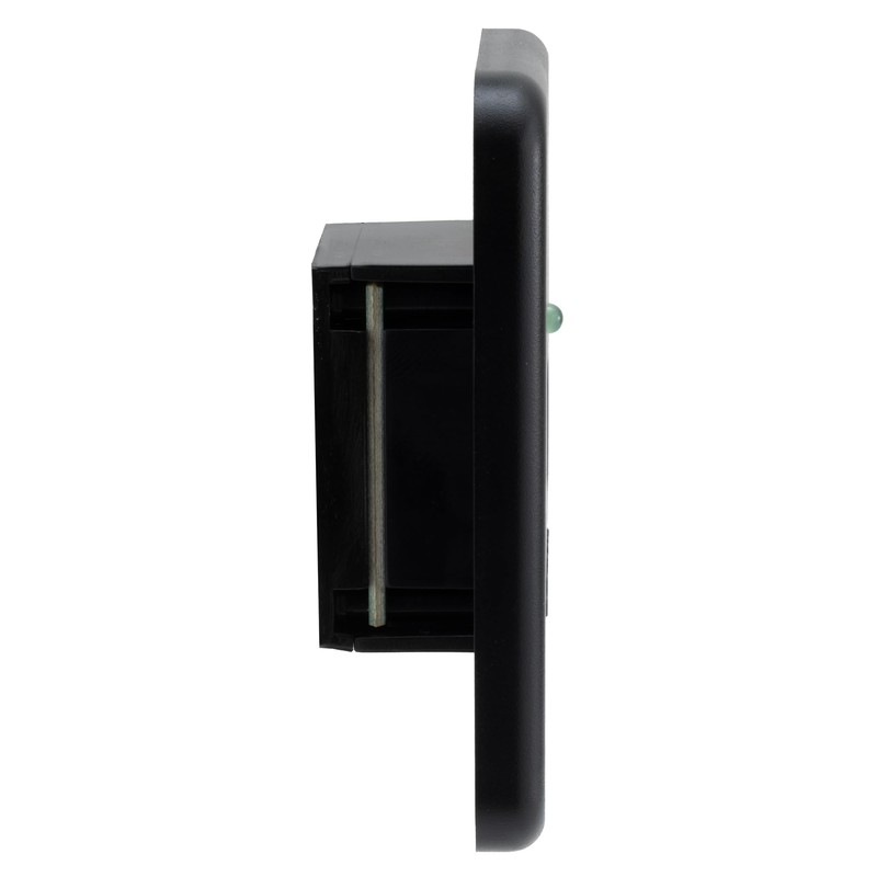 RecPro RV Black Dual USB Charger Outlet | 2 Wire