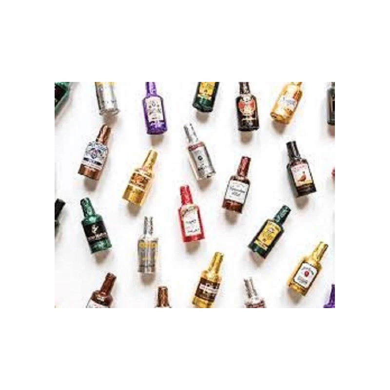 Anthon Berg Dark Chocolate Liqueur Liquor Bottles 64 count 2.2