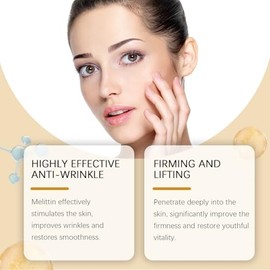 BotoxBee Venom Crema de eliminación de arrugas, hidratante natural, crema reafirmante y levantadora para todo tipo de piel, 20 g/0.71 oz