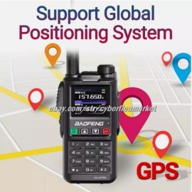 BaoFeng UV18 Pro Max GPS Air Band Walkie Talkie NOAA Type-C Long Range Ham Radio