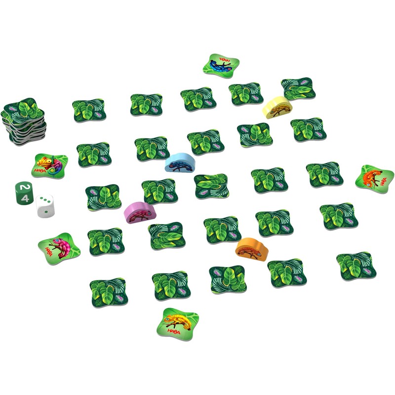 HABA Children's Cami Chameleon Memo Game 2-4 People from 6
