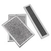 FGMV17WNVFA Microwave Grease and Charcoal Filter Kit, Pack of 3