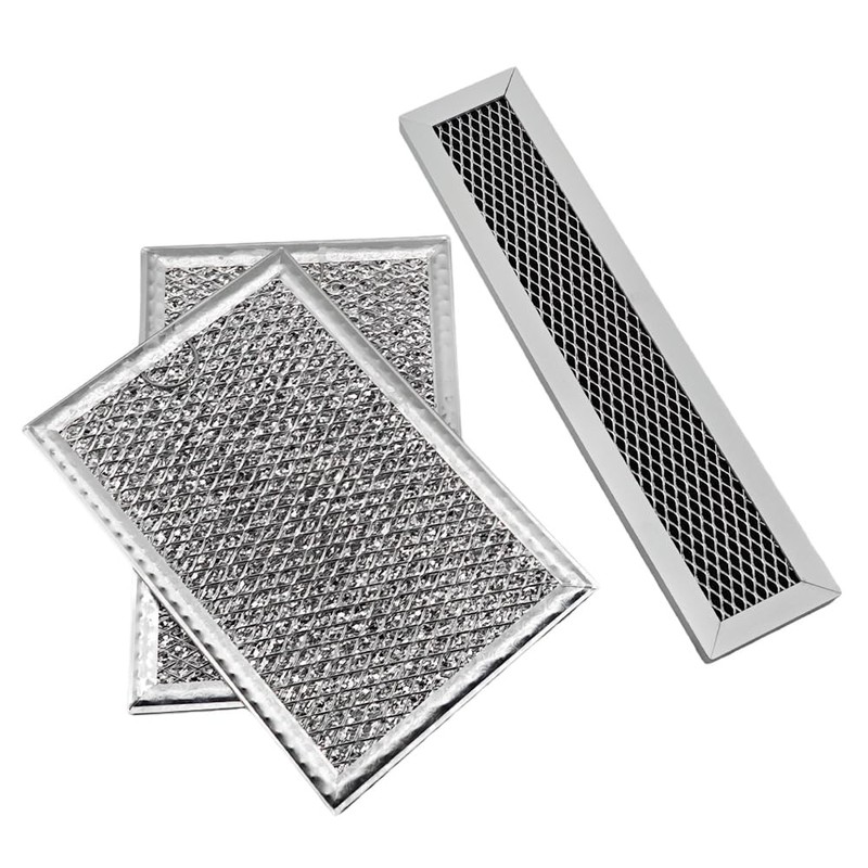 FGMV17WNVFA Microwave Grease and Charcoal Filter Kit, Pack of 3