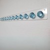 MMmall Necklace Stand Storage Accessories Jewelry Stand (Wall-mounted, Blue)