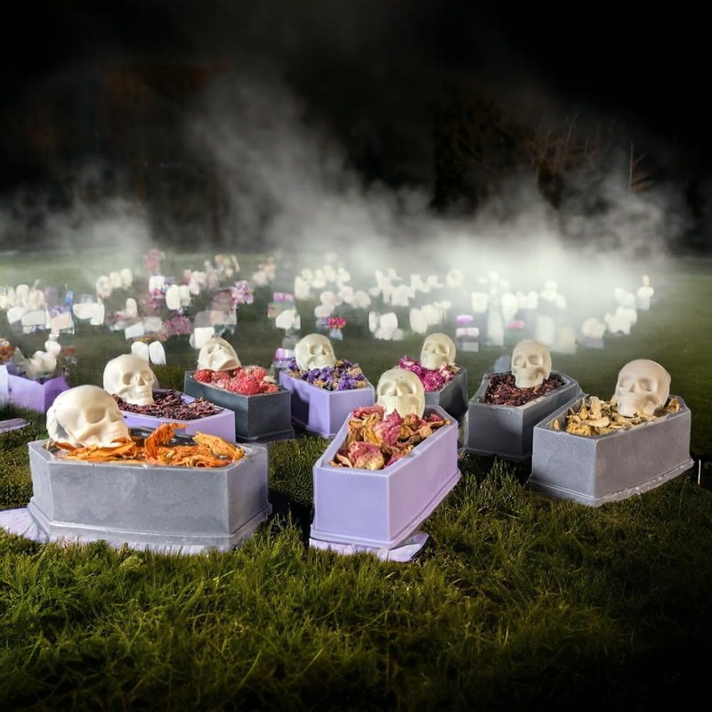 Horrifying Handmade Guest Soaps (Coffin with Skull)