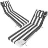 Odsiikly Outdoor Lounge Chair Cushions Set of 2, Pool Chaise