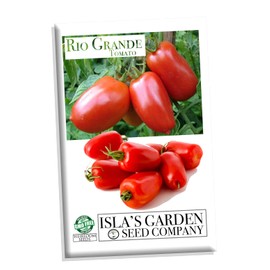 Rio Grande Tomato Seeds for Planting, 100+ Heirloom Seeds Per Packet, (Isla's Garden Seeds), Non GMO Seeds, Botanical Name: Lycopersicon esculentum, Great Home Garden Gift