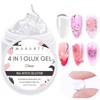 Makartt Solid Builder Nail Gel: 15ML 4 in 1 Nail