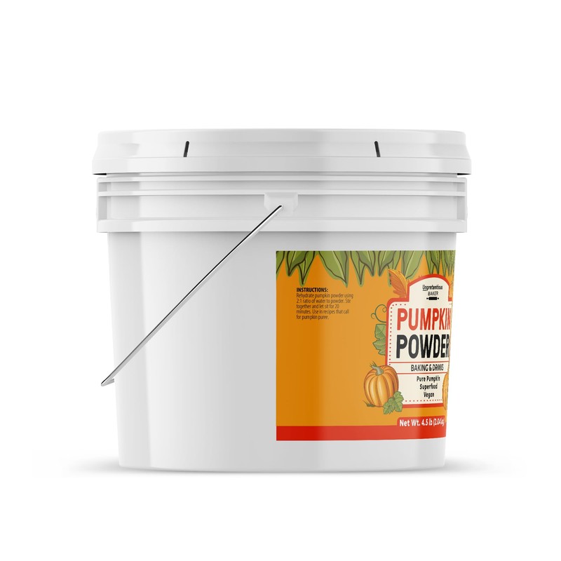 Unpretentious Pumpkin Powder, 1 Gallon, Baking & Food Additive, Superfood,