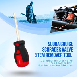 Scuba Choice Scuba Diving Dive Tool Schrader Valve Stem Remover
