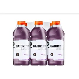 06 Gatorlyte Electrolitos Sabor Uva Bebida Isotónica 591ml                                                                                            