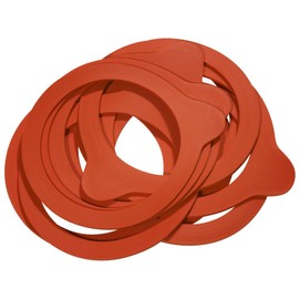 Weck Preserving Rings Made from High-Quality Natural Rubber Suitable for Weck Preserving Jar’s Diameter – Pack of 10, 80 mm
