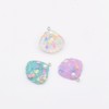 Yukfhgt Creative Mixed Color Clam Shell Pendant Charm 35 Pcs
