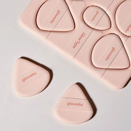 gloworks 뜯어 쓰는 촉촉 커버 팔레트 퍼프 베이지 Gloworks Tear-off Moisture Cover Palette Puff Beige