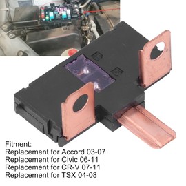 Fusible de Automóvil Aramox, Fusible de Bloque Múltiple A 100/70 Amp Reemplazo de Plástico para Accord CR‑V TSX OE: 38231‑SDA‑A01