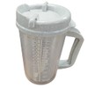 1 X Medegen Roommates Pitcher Insulated W/Straw Translucent W/Granite and