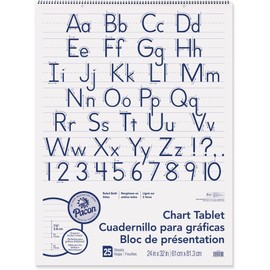 Pacon® Chart Tablet, 24" x 32", 1 1/2" Ruled, 25 Sheets