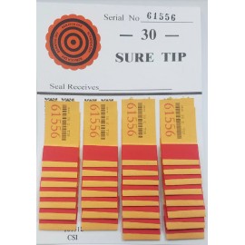 One Dozen #30  Sure Tip Boards (1-30)  Bingo/Jar Tickets Free Shipping USA