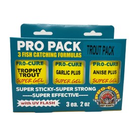Pro Pack Trout is a Perfect Mix of scents to Help Anglers of All Skill Levels Catch More Trout.