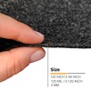 Siless 59"x122" Graphite Underfelt Carpet for Speaker, Sub Box Carpet,
