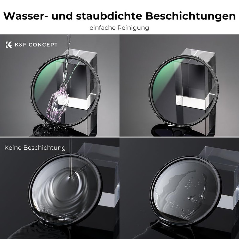K&F Concept Nano X-Series Polarising Filter 52 mm CPL Filter