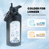 RAYMYLO Insulated Water Bottle 87 oz, Triple Wall Vacuum Stainless