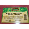 Sour Strawberry Gummy Belts By Jade Huge 3.3 Lb Box