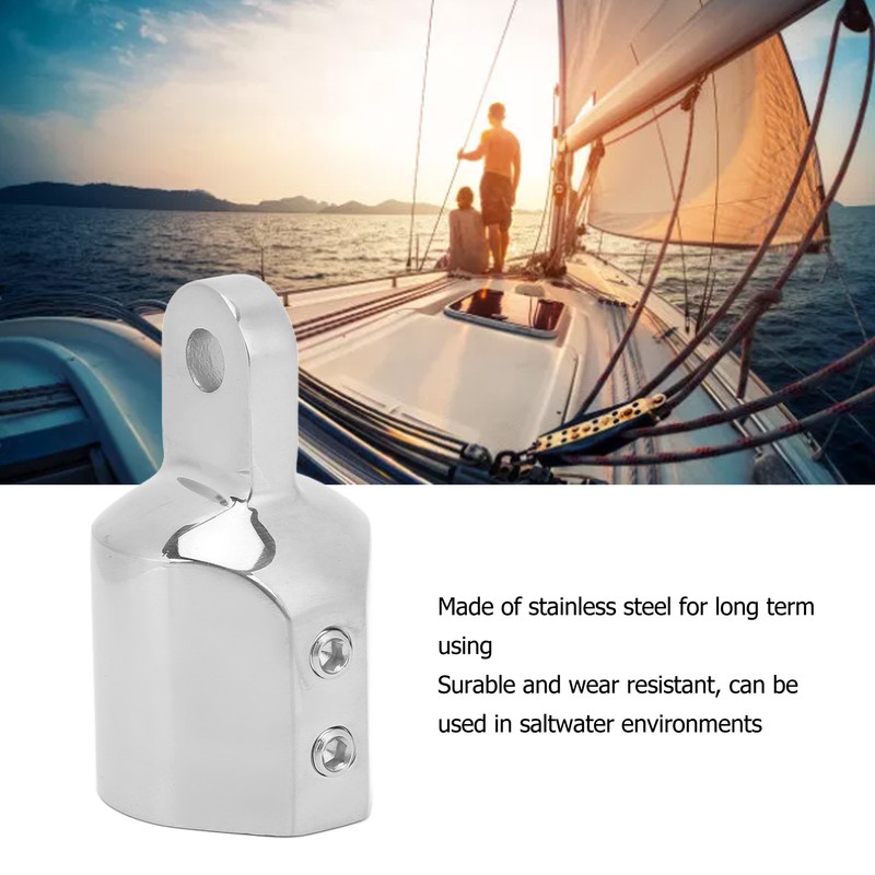Top Eye End Cap Stainless Steel Bimini Externa Top Cap