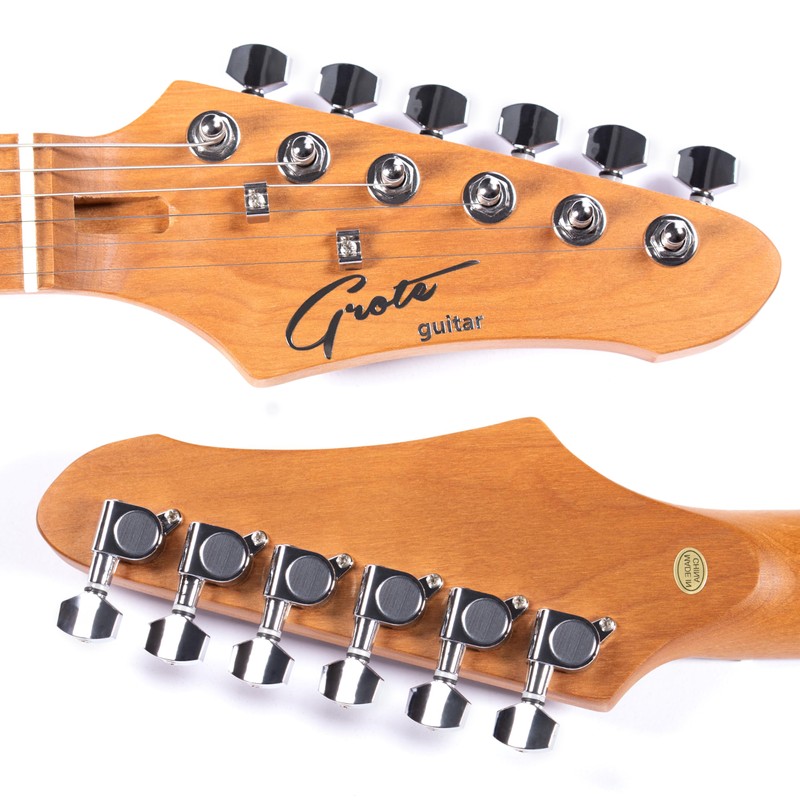 Grote Electric Solid Body Guitar Modern-GST For Beginners (Mocha)