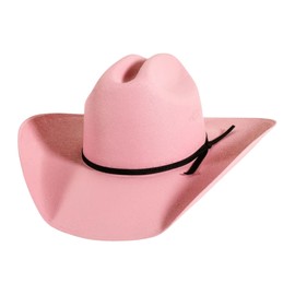 American Hat Makers Pioneer Western Cowboy Hat (US, Alpha, Small, Medium, Pink)