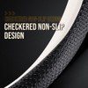 HAOTULE Nappa Leather Slim Stylish Steering Wheel Cover， for Mazda