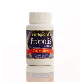 Phytoflora Brazilian Green Bee Propolis Capsules – 400mg – 60 Capsules (1 Bottle)