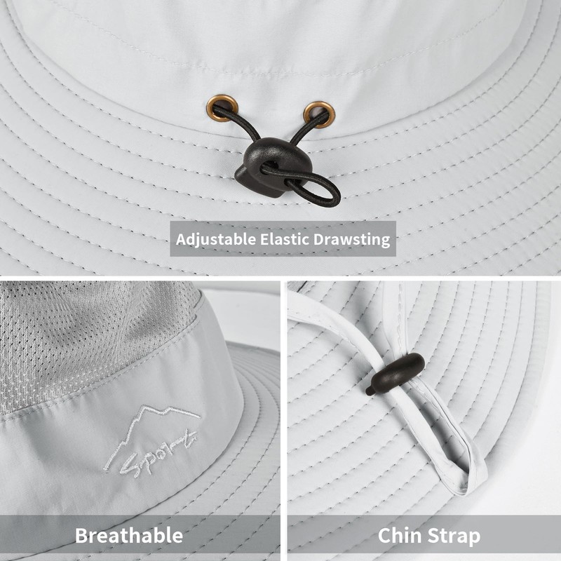 Sun Hats for Men Women Fishing Hat UPF 50+ Breathable
