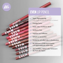 EVEN Lip Pencil 07 Saba Crimson