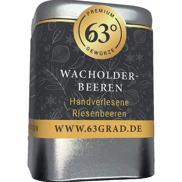 63 Grad - Juniper Berries - Hand Selected Giant Berries