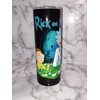 N/A Rick And Morty Tumbler 20oz Stainless Steel Cup Travel