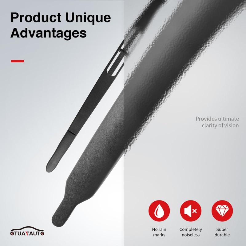 Replacement for 2008-2017 Buick Enclave Rear Windshield Back Wiper Arm