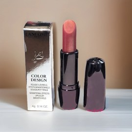 Lancôme LANCOME Color Design LIPSTICK #324 PINK TO THE CLUB Shimmer FULL SIZE .14oz NEW