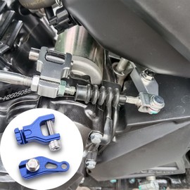 Motorcycle 1-Finger Clutch - Clutch Improvement - Compatible Models: Suzuki GSX250R (DN11A), V-Strom 250, GSR250 All Years (Blue)