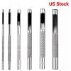 Unbranded 6Pcs 1/2/3/4/5/6mm Leather Hollow Hole Punche Tool Set With