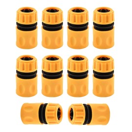 KOMUNJ Quick Coupling 1/2 Inch Hose Coupling Hose Connector for Watering Car Washing Garden Tools Hoses Hose Coupling Pack of 10