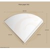 200 Size V02 White Coffee Filter Papers, Compatible with Hario