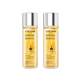 [limited time]Natural Ginseng Anti-Aging Hydrating Essence Water – 100% Wild Ginseng from Himalayas, Deep Moisture & Wrinkle Care for All Skin Types    Firming Skincare Serums:_Upgraded Edition(2 bottle)