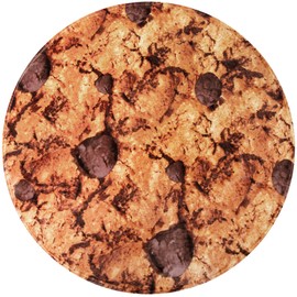 mermaker Cookie Blanket 2.0 Double Sided 60 inches for Adult and Kids, Novelty Realistic Cookie Throw Blanket, 285 GSM Soft Flannel Blanket