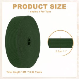 PATIKIL 1/8" x 11 Yards Sewing Elastic Bands Elastic Cord Flat Stretch Strap Army Green