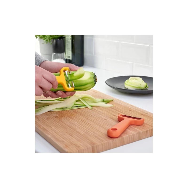 IKEA UPPFYLLD Vegetable cutters set of 2 yellow/ Orange New